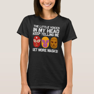 Coole Lucha Libre für Männer Frauen Luchador Mexik T-Shirt