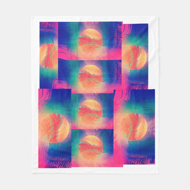 Coole Lücke Fleecedecke (Vorderseite)