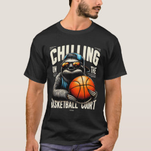 Coole lustige Skelett-Faultier - Chillen auf dem S T-Shirt