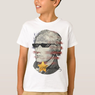 Coole lustige Sonnenbrillen patriotischer T-Shirt