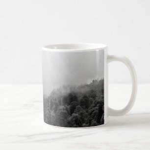 Coole, magische Nebelnatur Kaffeetasse