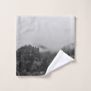 Coole, magische Nebelnatur Waschlappen