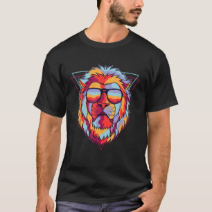 Coole majestätische Löwenkolorität T-Shirt