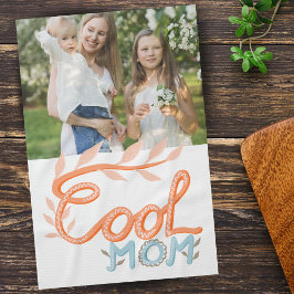 Coole Mama Handschrift Muttertagsbuch Foto Geschirrtuch