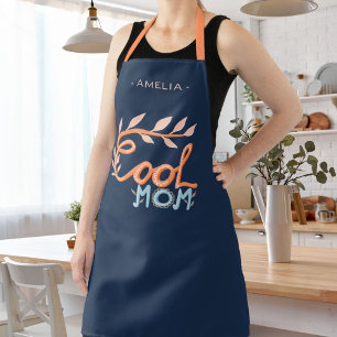 Coole Mama Handschrift Zeichnend Muttertag Schürze