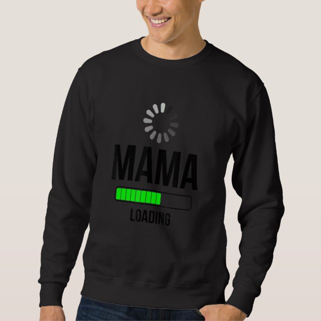 Coole Mama Lade   Illustration   Grafikdesigns Sweatshirt (Vorderseite)