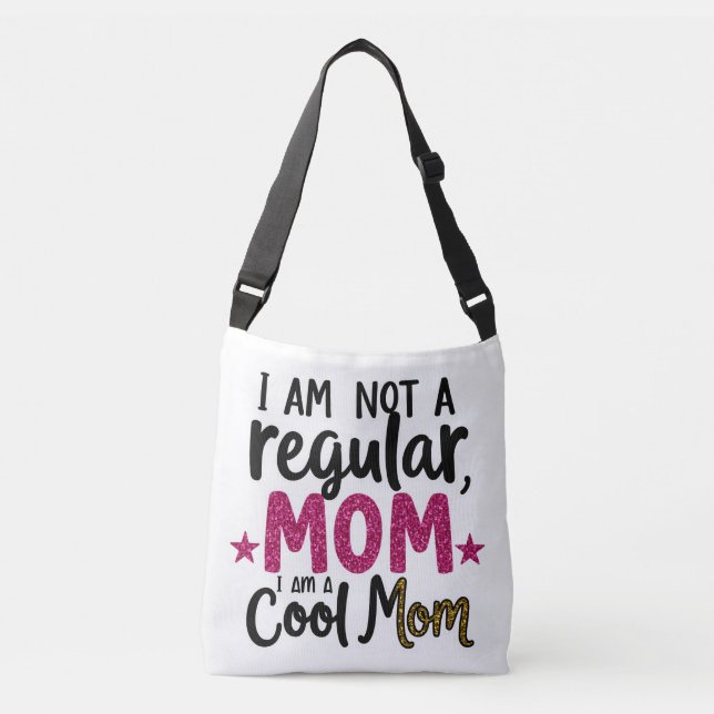 Coole Mama Tote Bag - Stildesign Tragetaschen Mit Langen Trägern (Vorderseite)