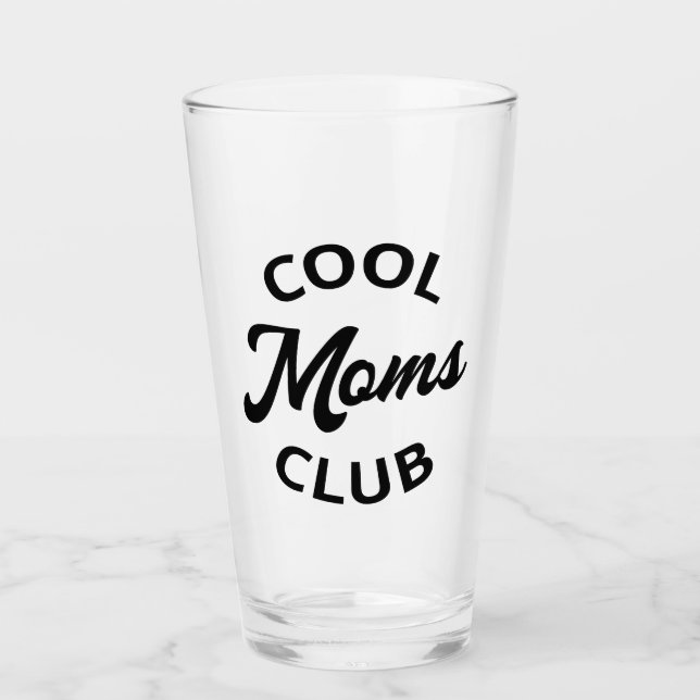 Coole Mamas Club I Glas (Vorderseite)