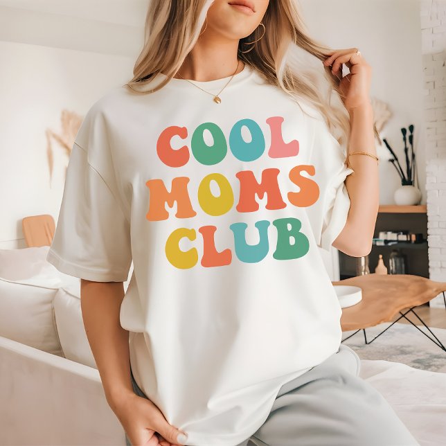 Coole Mamas Club Retro Shirt, Beste Mama Geschenk T-Shirt (cool moms club shirt, best mom ever shirt, retro mom tee, vintage mom shirt, mother's day gift,)