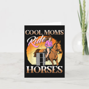 Coole Mamas Reiten I Pferdefreund Karte