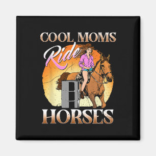 Coole Mamas Reiten I Pferdefreund Magnet