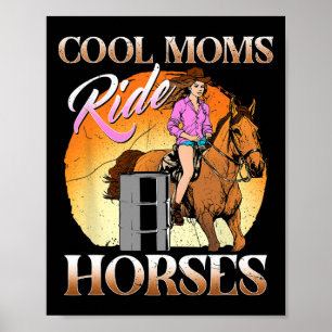 Coole Mamas Reiten I Pferdefreund Poster