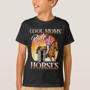 Coole Mamas Reiten I Pferdefreund T-Shirt