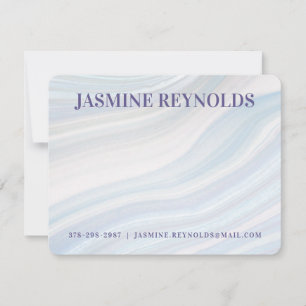 Coole Marbour Geode-Karte Mitteilungskarte