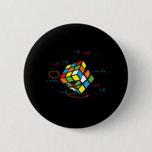 Coole Mathe Rubik Rubix Rubics Spieler Würfel Math Button
