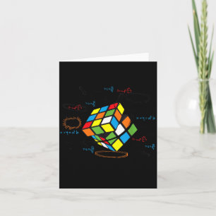 Coole Mathe Rubik Rubix Rubics Spieler Würfel Math Karte