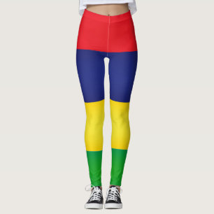 Coole Mauritius Flag Fashion Leggings