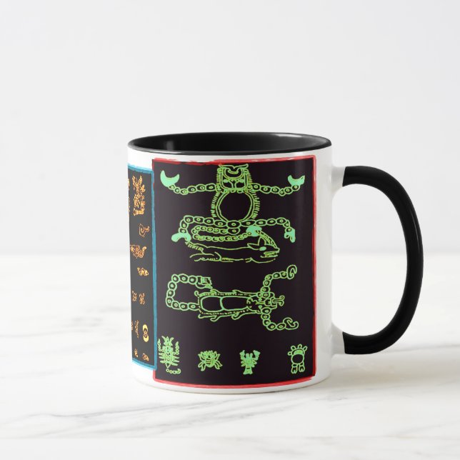 Coole Mayaentwürfe Tasse (Rechts)