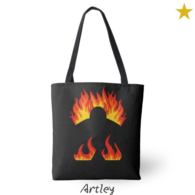 Coole Meeple auf dem Feuer Brettspiele (Von Creator hochgeladen)