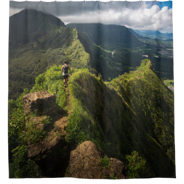 Coole Meereslebewesen Duschvorhang (Vorderseite)
