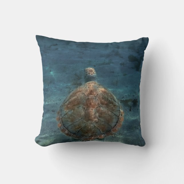 Coole Meereslebewesen Kissen (Vorderseite)
