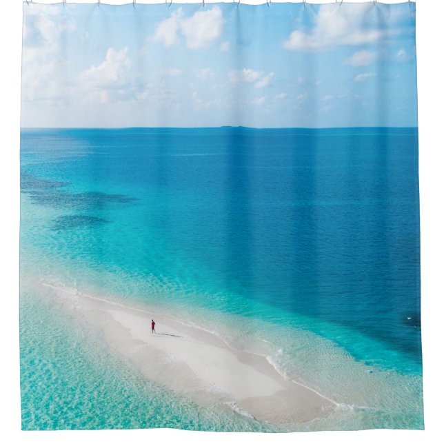 Coole Meerestiere Duschvorhang (Vorderseite)