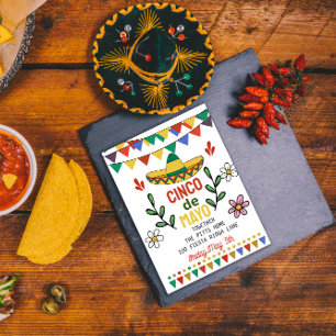 Coole mexicano Feier Cinquo De Mayo Einladung
