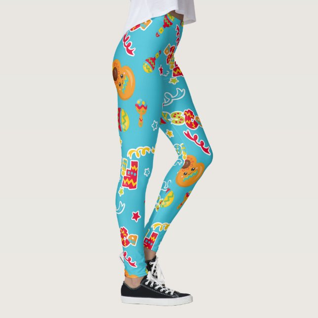 Coole mexikanische Leggings (Rechts)