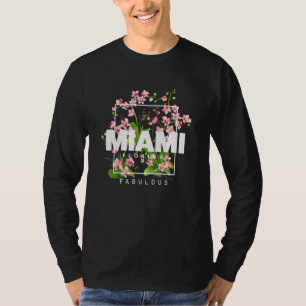 Coole Miami Beach T-Shirts I Liebe Miami Miami Pa