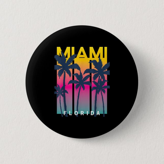 Coole Miami Florida Graphic Design T-Shirts, I Lie Button (Vorderseite)