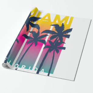 Coole Miami Florida Graphic Design T-Shirts, I Lie Geschenkpapier