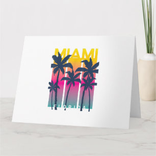 Coole Miami Florida Graphic Design T-Shirts, I Lie Karte