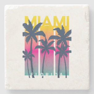 Coole Miami Florida Graphic Design T-Shirts, I Lie Steinuntersetzer