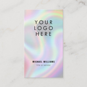 Coole minimalistische Darstellung Ihres Logos Visitenkarte