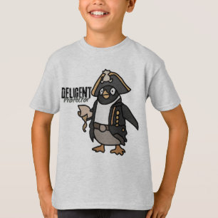 Coole Minimalistische Penguin Chilling   Funny T-Shirt