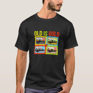 Coole Mix-Tapes aus den 80er Jahren der alten Schu T-Shirt