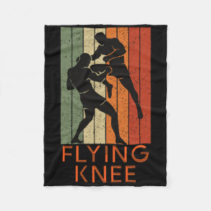 Coole Mma, Kickboxen und Muay Thai Flying Knee Fleecedecke