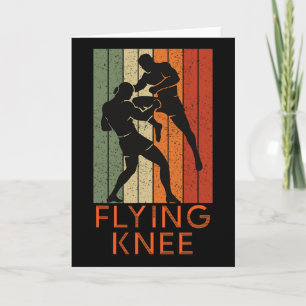 Coole Mma, Kickboxen und Muay Thai Flying Knee  Karte
