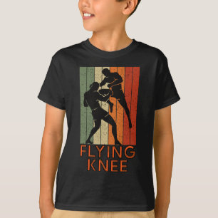 Coole Mma, Kickboxen und Muay Thai Flying Knee T-Shirt