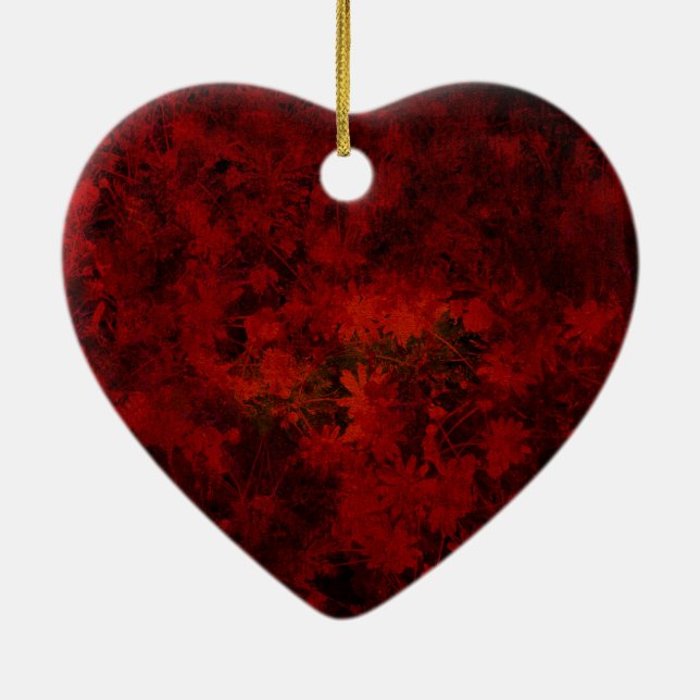 Coole, moderne Blumenkunst / Blume Keramik Ornament (Hinten)