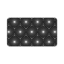 Coole moderne optische Schwarzweiss-Illusion