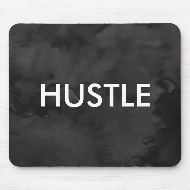 Coole moderne schwarze mousepad (Vorne)