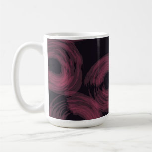 Coole, moderne, trendige Aquarellbilder Kaffeetasse