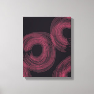 Coole, moderne, trendige Aquarellbilder Leinwanddruck
