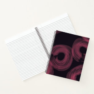 Coole, moderne, trendige Aquarellbilder Notizbuch