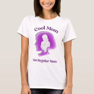 Coole Mom, nicht normale Mom – für selbstbewusste  T-Shirt