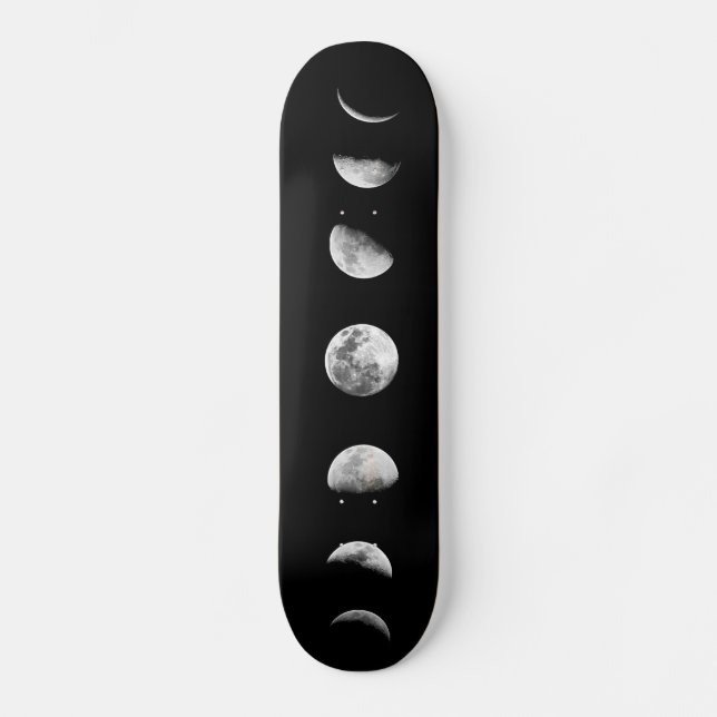 Coole Mond-Phasen-Skateboarding Plattform Skateboard (Vorderseite)