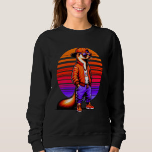 Coole Mongolei Modernes Urbanistikum Sweatshirt