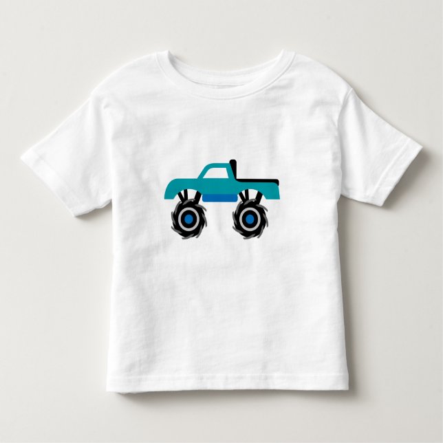 Coole Monster-LKW-T-Shirts Kindererwachsen-Größen Kleinkind T-shirt (Vorderseite)