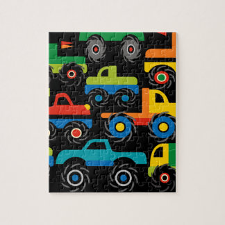 Coole Monster LKW Transportgeschenke für Jungen Puzzle